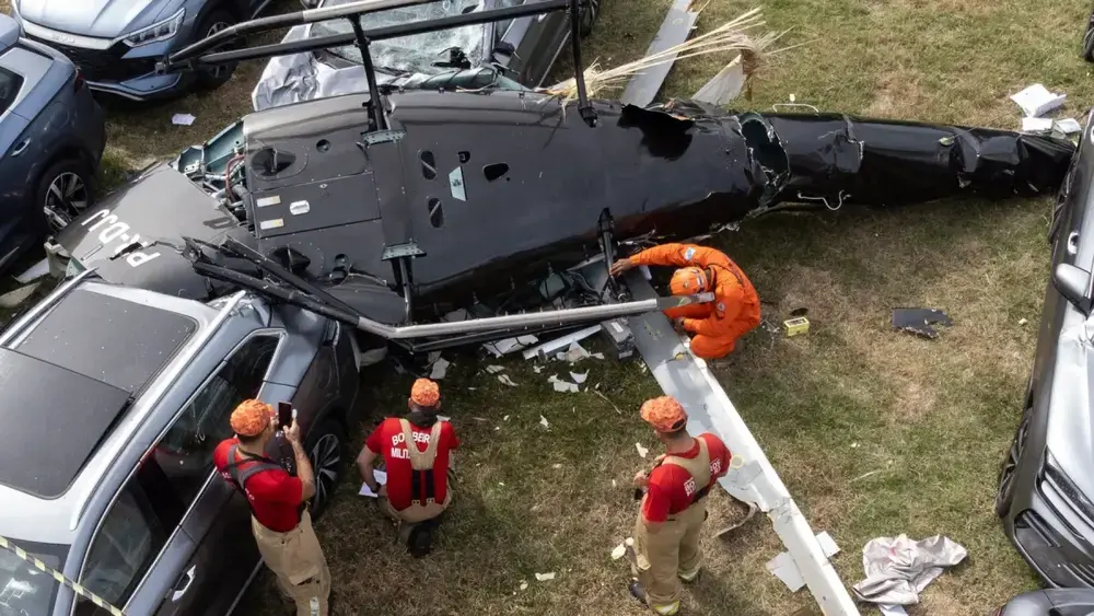 Colisão no Rio: pilotos eram responsáveis por separação visual