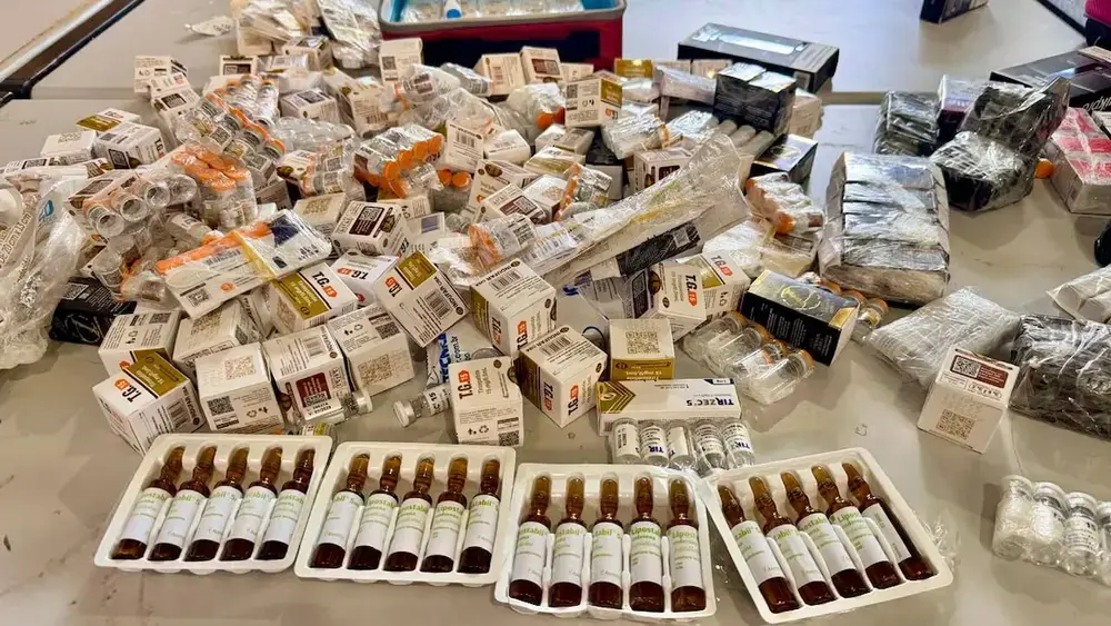 Contrabando de canetas emagrecedoras dispara 1.000% em Foz do Iguaçu