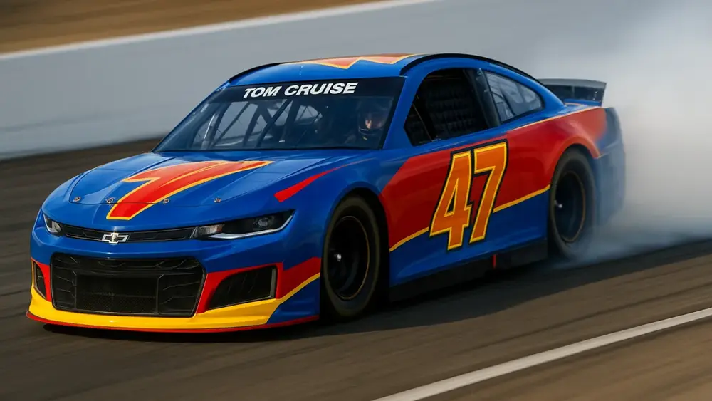 Dias de Trovão: Tom Cruise acelera na NASCAR, pura velocidade!