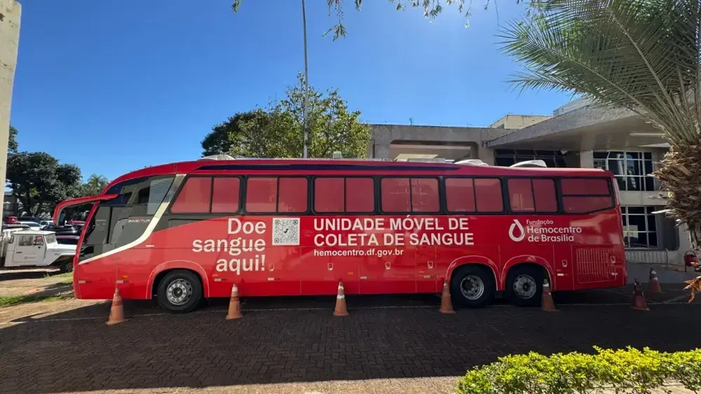 Hemocentro de Brasília leva doação de sangue a Ceilândia nesta terça