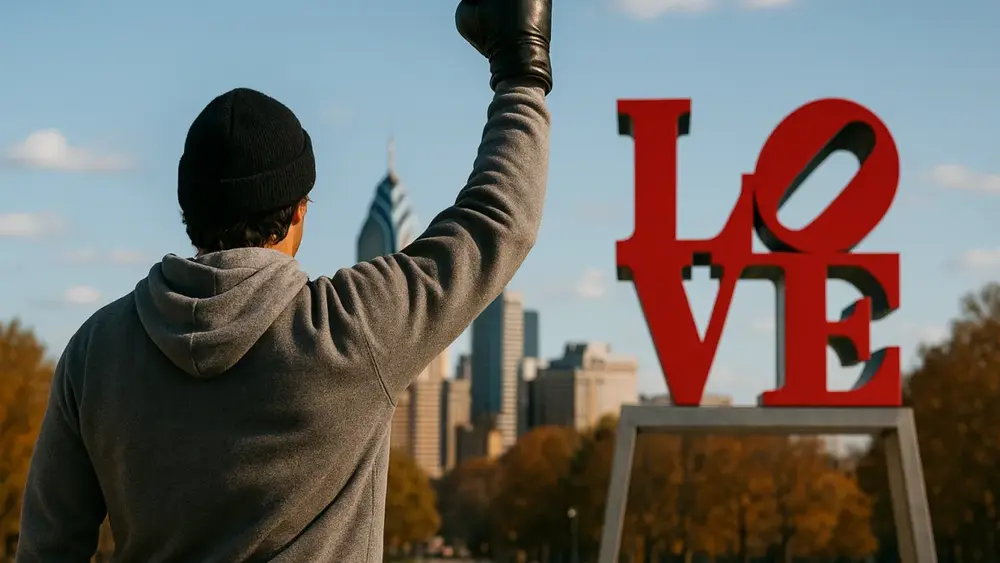 Por que Rocky Balboa foi filmado em Philly?