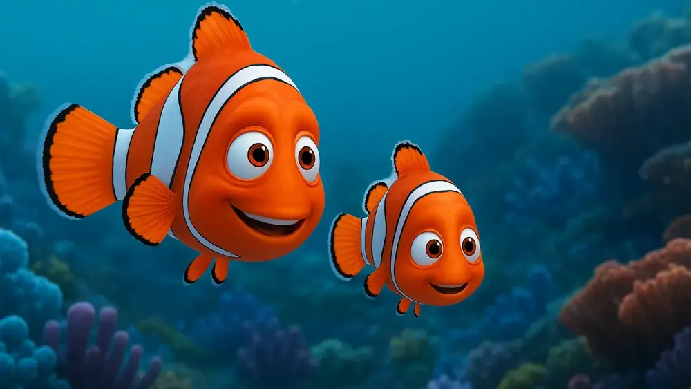 Procurando Nemo: A emocionante busca de peixes da Pixar no oceano