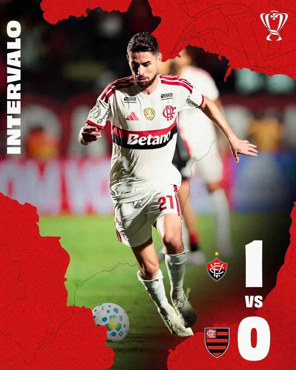 Vitória vence Flamengo no Barradão e avança na Copa do Brasil